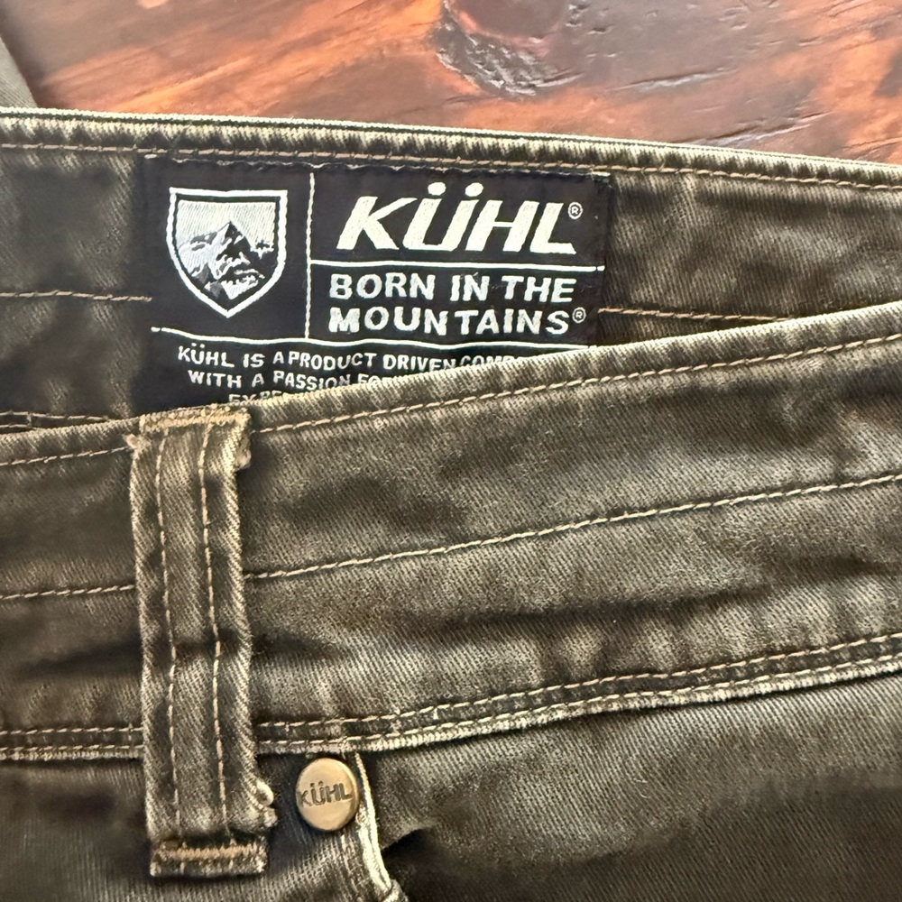 Kuhl Men's Pants in Olive Green - Picture 2 of 4